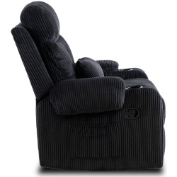 Fotoliu-recliner Mebel Elite Torres (Black) Thumb