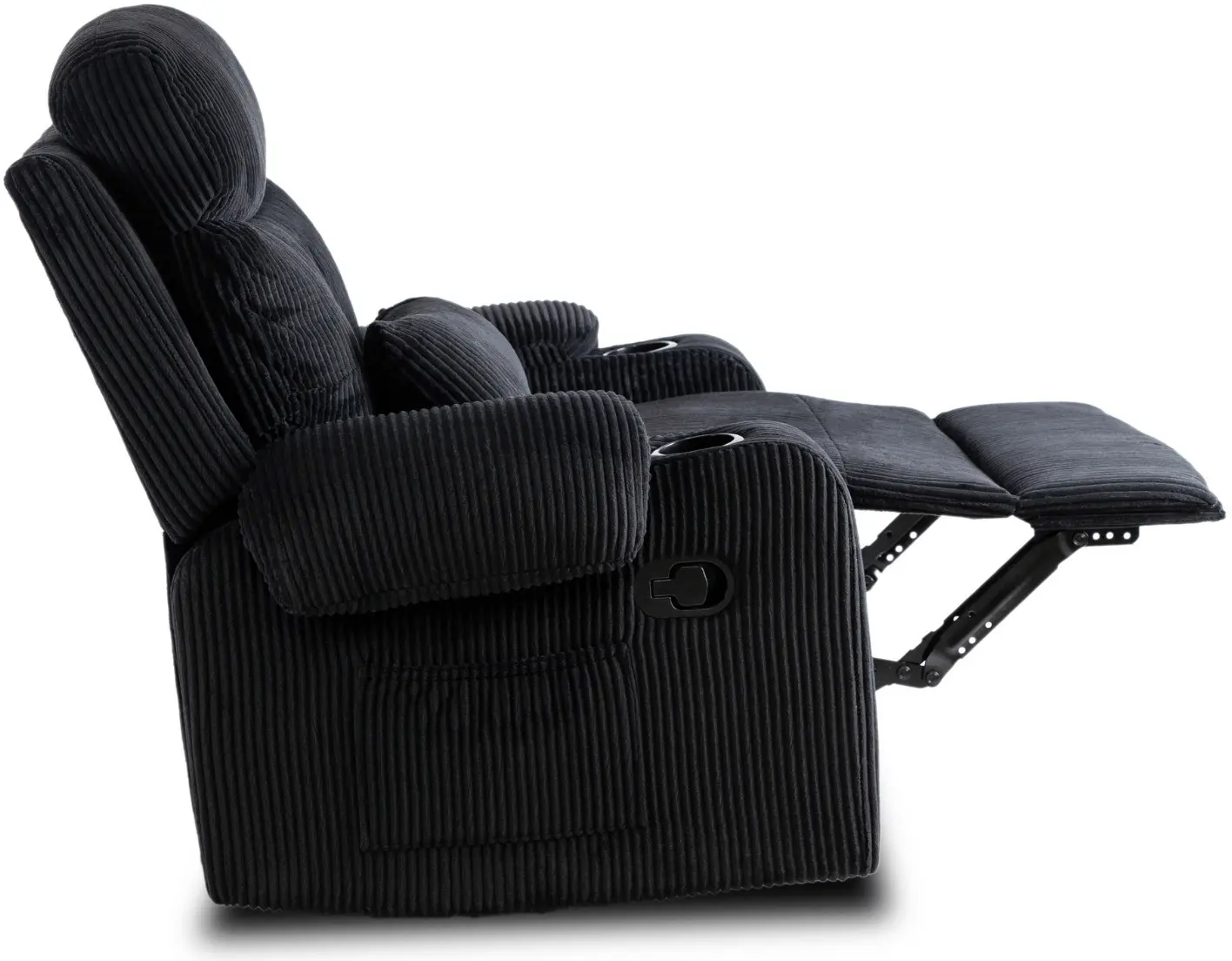 Fotoliu-recliner Mebel Elite Torres (Black) - 5