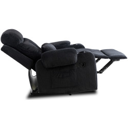 Fotoliu-recliner Mebel Elite Torres (Black) Thumb