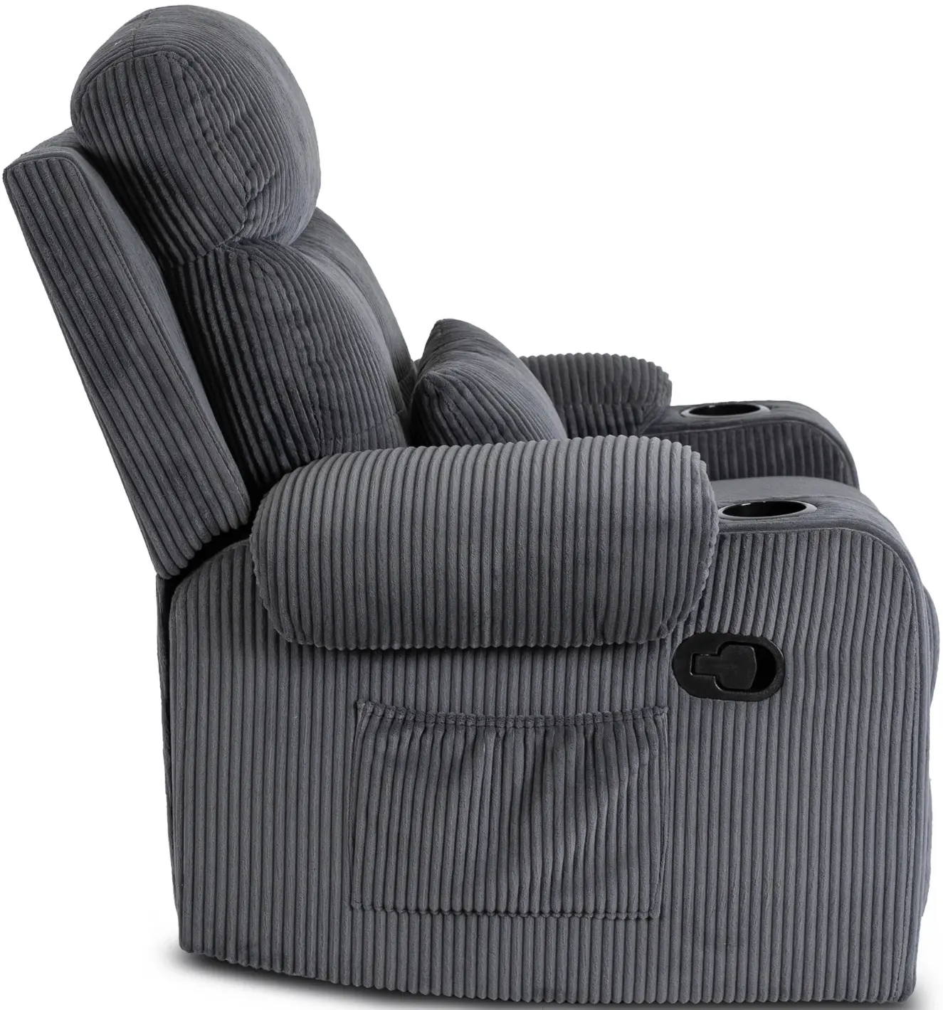 Fotoliu-recliner Mebel Elite Torres (Grey) - 4