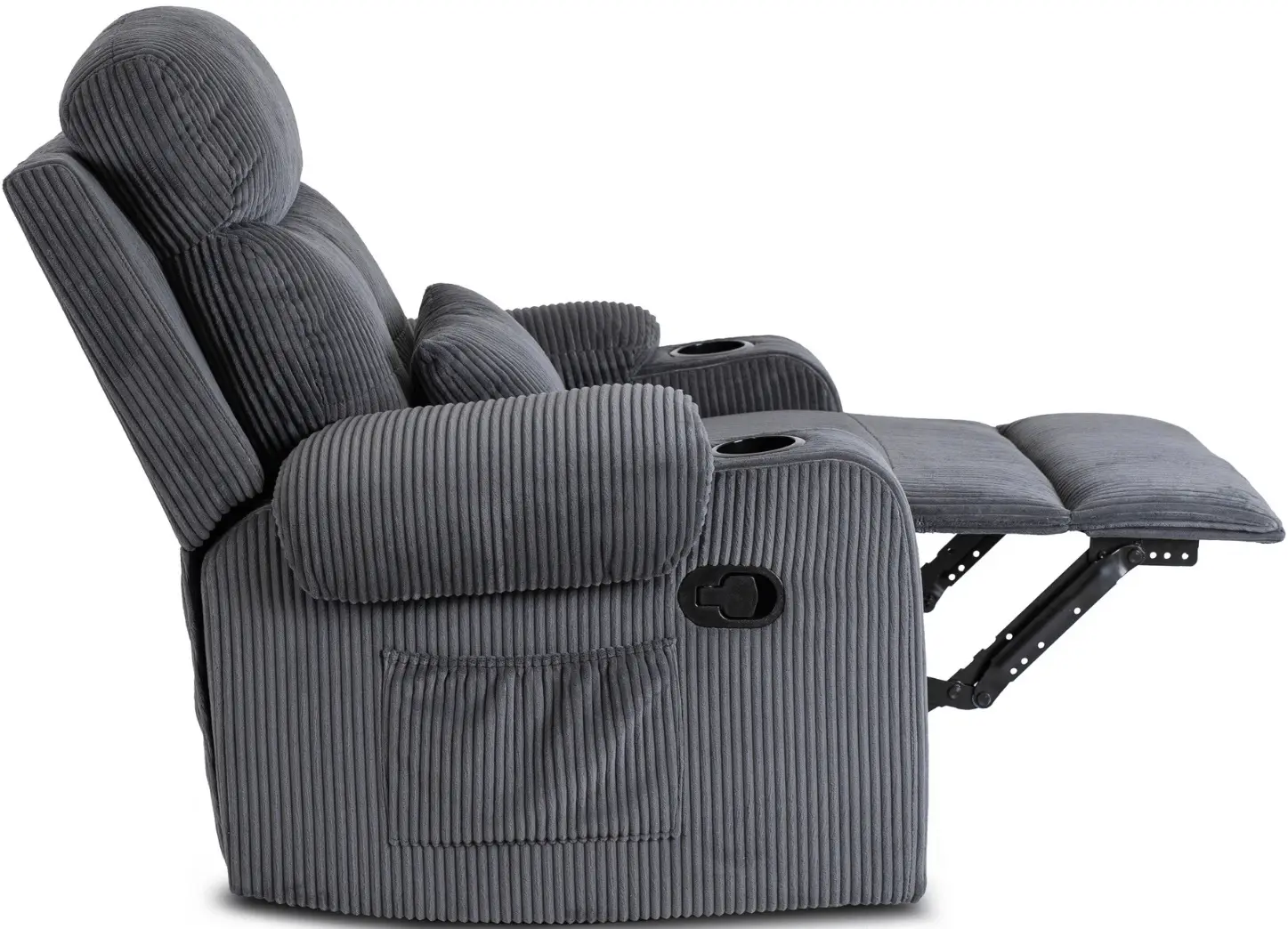 Fotoliu-recliner Mebel Elite Torres (Grey) - 5