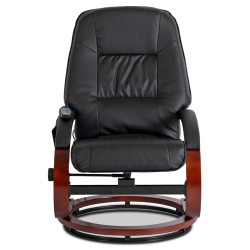Кресло с оттоманкой Mebel Elite Cano ECO (Black) Thumb