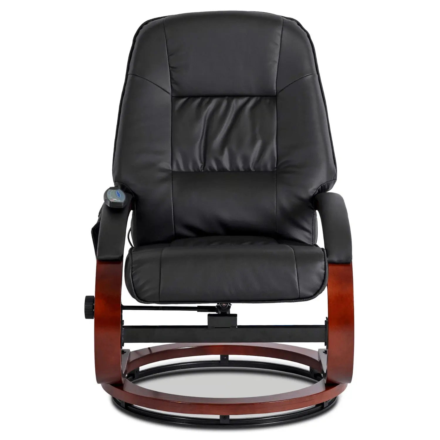 Кресло с оттоманкой Mebel Elite Cano ECO (Black) - 5