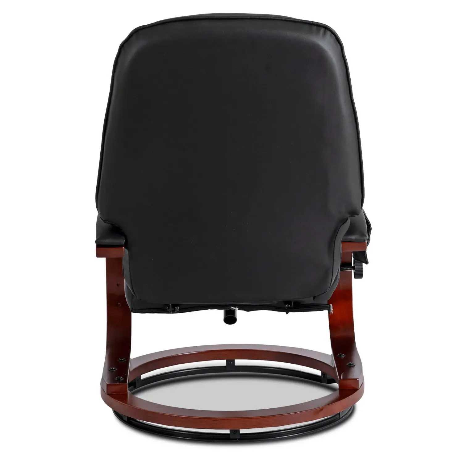 Кресло с оттоманкой Mebel Elite Cano ECO (Black) - 7