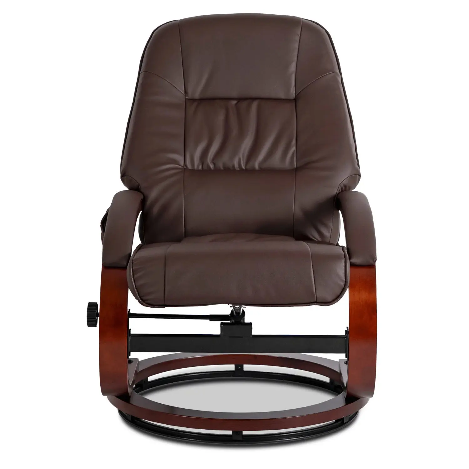 Кресло с оттоманкой Mebel Elite Cano ECO (Brown) - 5