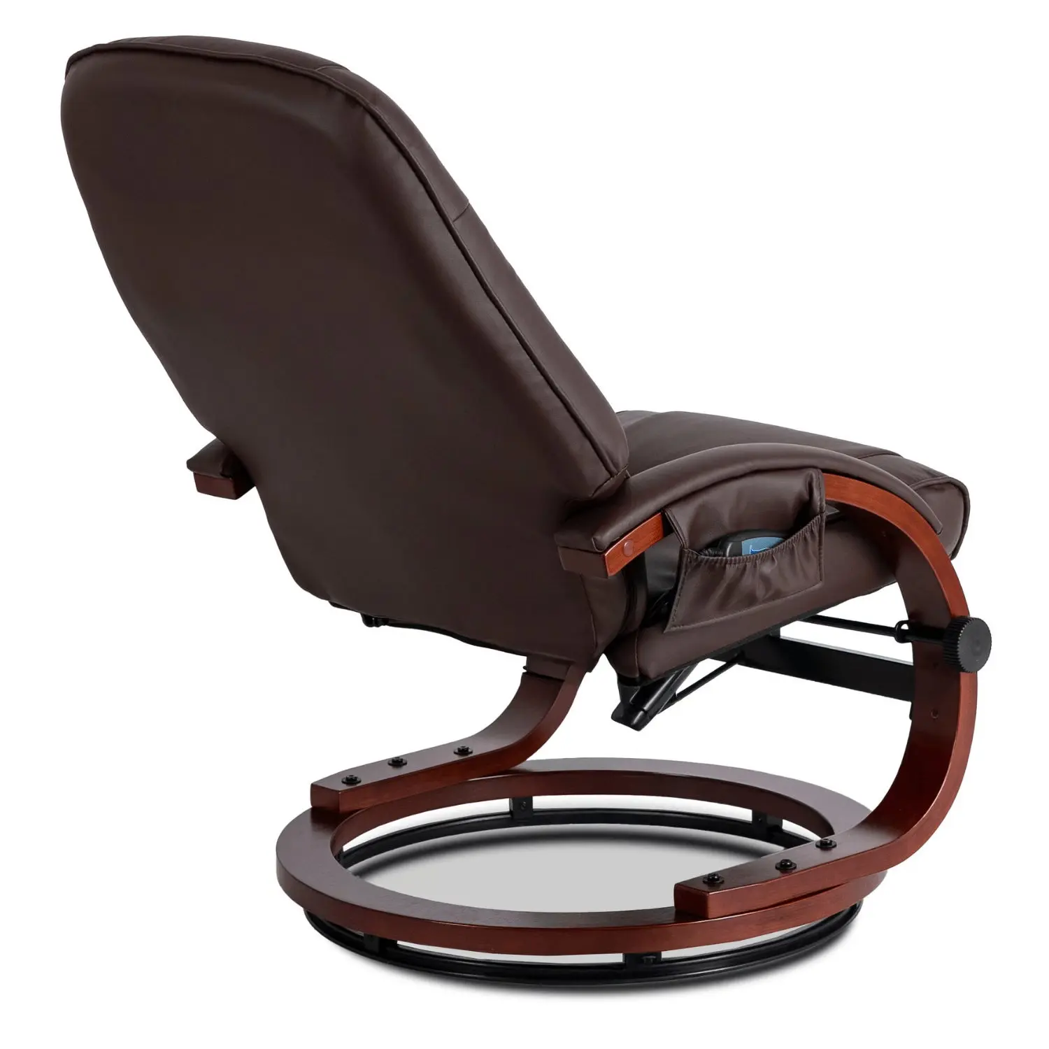 Кресло с оттоманкой Mebel Elite Cano ECO (Brown) - 6