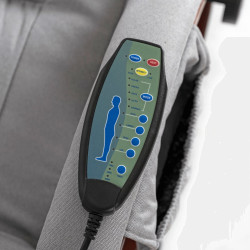 Кресло с оттоманкой Mebel Elite Cano (Grey) Thumb