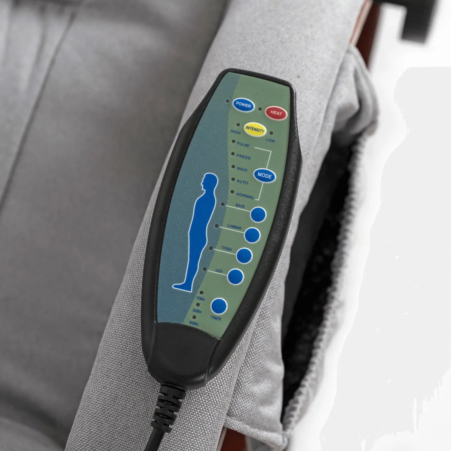 Кресло с оттоманкой Mebel Elite Cano (Grey) - 11