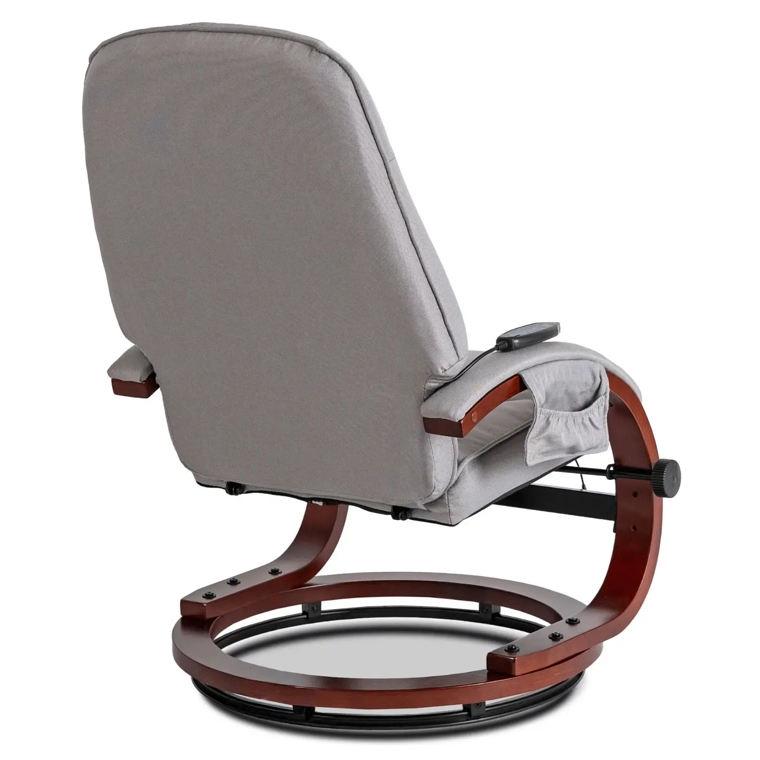 Кресло с оттоманкой Mebel Elite Cano (Grey) - 6