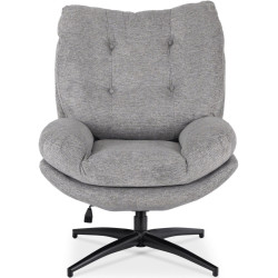 Кресло с подставкой для ног Mebel Elite Fremont (Grey) Thumb