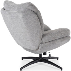 Кресло с подставкой для ног Mebel Elite Fremont (Grey) Thumb