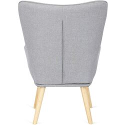 Кресло с подставкой для ног Mebel Elite Lozano 2 (Grey) Thumb