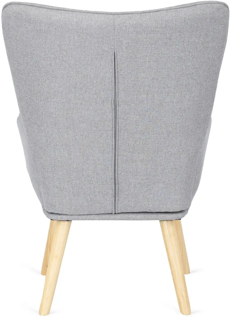 Кресло с подставкой для ног Mebel Elite Lozano 2 (Grey) - 6