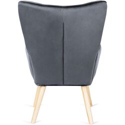 Кресло с подставкой для ног Mebel Elite Lozano (Grey) Thumb