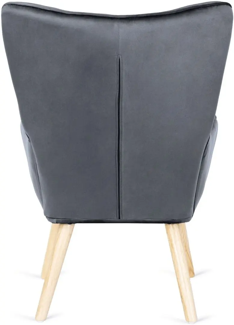 Кресло с подставкой для ног Mebel Elite Lozano (Grey)