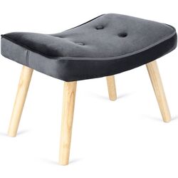 Кресло с подставкой для ног Mebel Elite Lozano (Grey) Thumb