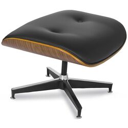 Fotoliu cu suport pentru picioare Mebel Elite Palermo (Black/Oak) Thumb