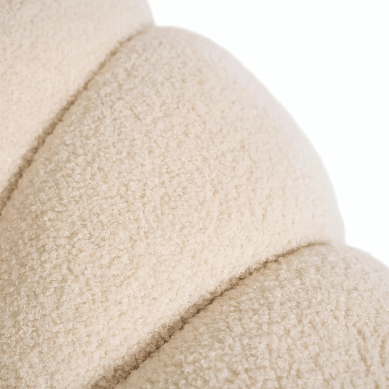 Fotoliu cu suport pentru picioare Mebel Elite Pettit (Beige) - 5