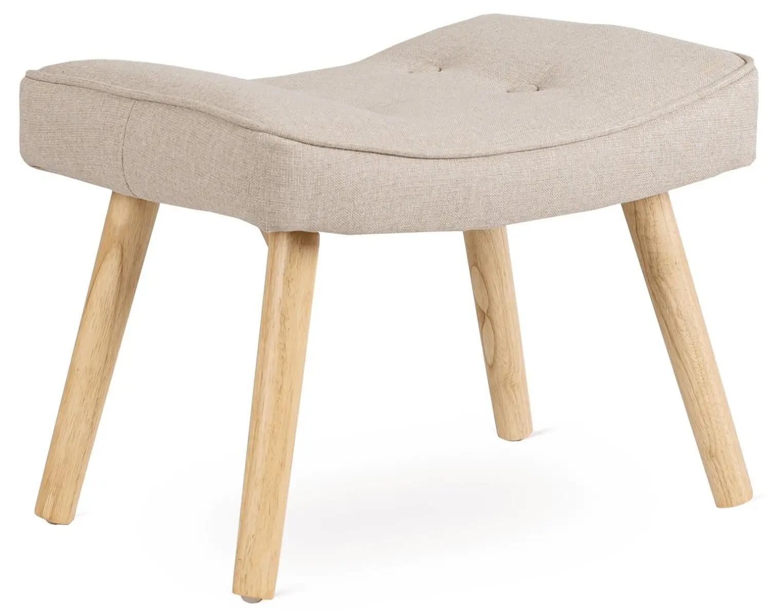 Кресло с пуфом Mebel Elite Lozano 2 (Beige)