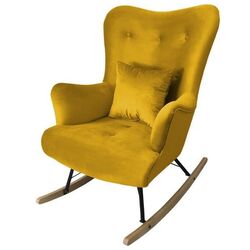 Fotoliu balansoar Mirjan24 Akcjusz (Mustard)