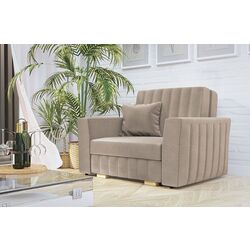 Кресло Mirjan24 Clivia Glam I/Viva II (Beige) Thumb