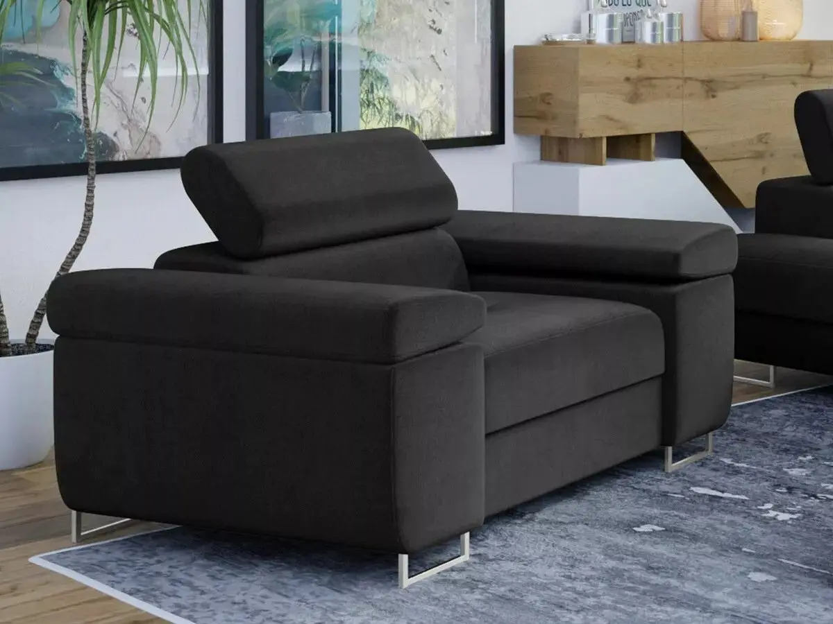 Кресло Mirjan24 Darins/Wild (Black) - 2