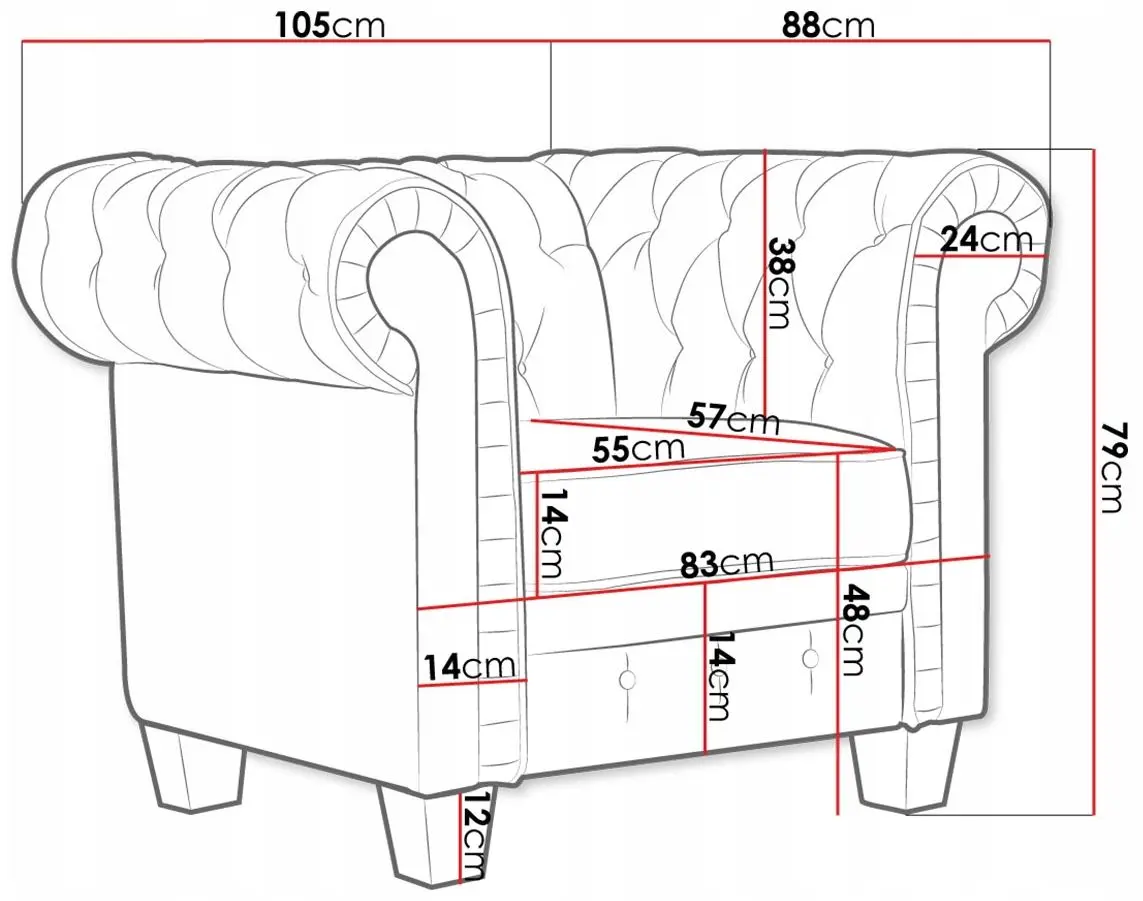 Fotoliu Mirjan24 Evelonas/Solamis 1 (Grey) - 7