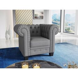 Fotoliu Mirjan24 Evelonas/Solamis 1 (Grey) Thumb