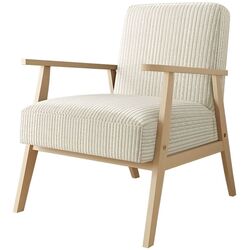 Кресло Mirjan24 Pawiva/Retro Poso 100 (Gray Light/Natural) Thumb