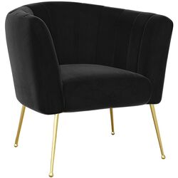 Fotoliu Mirjan24 Rimilo/Giliali (Black/Gold)