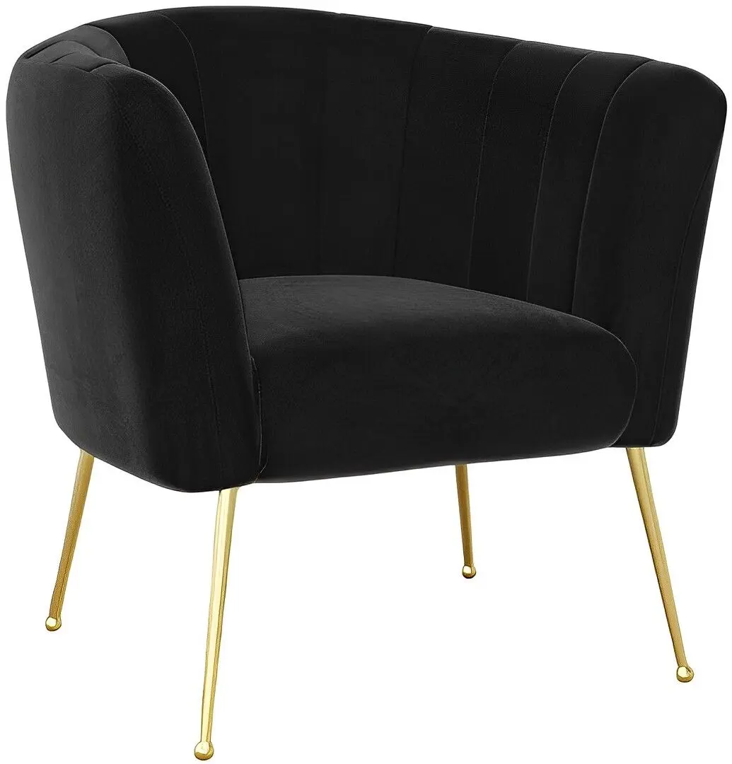 Кресло Mirjan24 Rimilo/Giliali (Black/Gold)