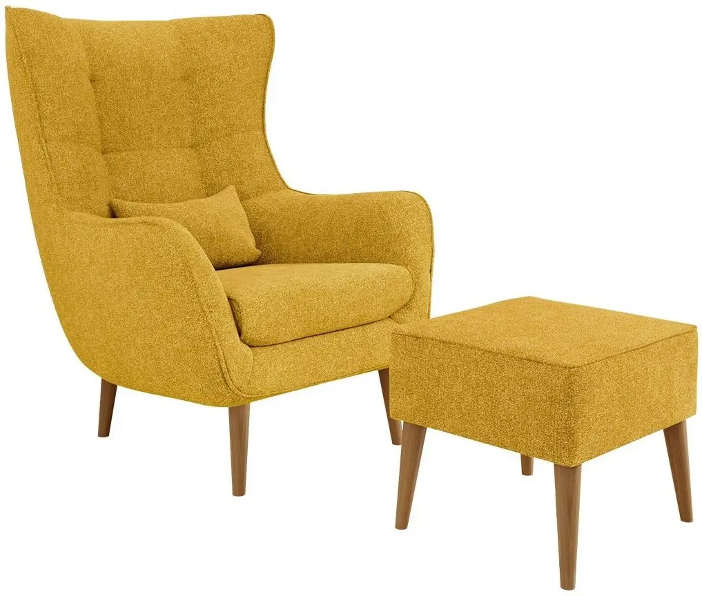 Fotoliu cu puf Mirjan24 Florence/Estjano (Yellow)