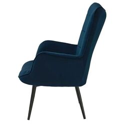 Кресло с табуретом Mirjan24 Ralikin/Gunar (Blue) Thumb