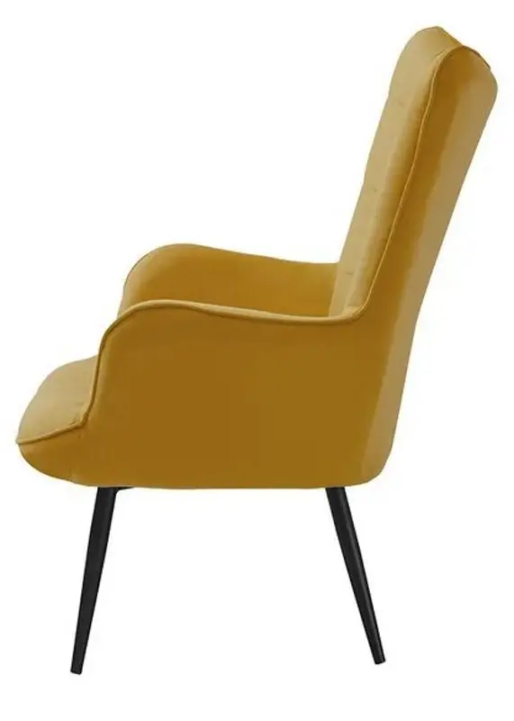 Fotoliu cu taburet Mirjan24 Ralikin/Gunar (Yellow) - 4