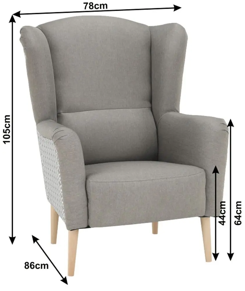 Fotoliu Mobhaus Belek (Cappuccino)