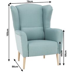 Fotoliu Mobhaus Belek (Menthol) Thumb