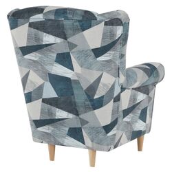 Fotoliu Mobhaus Charlot (Gray/Blue) Thumb