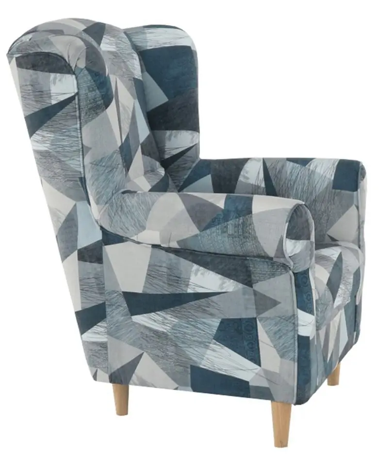 Fotoliu Mobhaus Charlot (Gray/Blue)