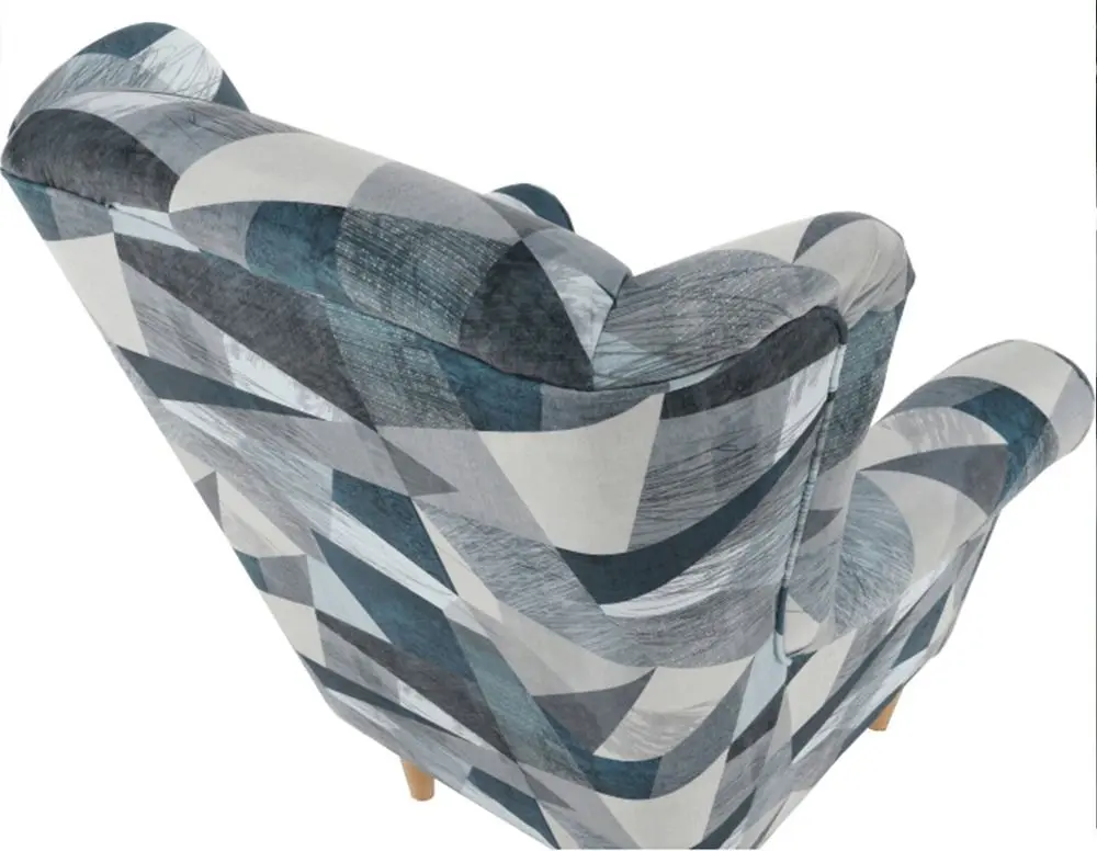 Fotoliu Mobhaus Charlot (Gray/Blue)