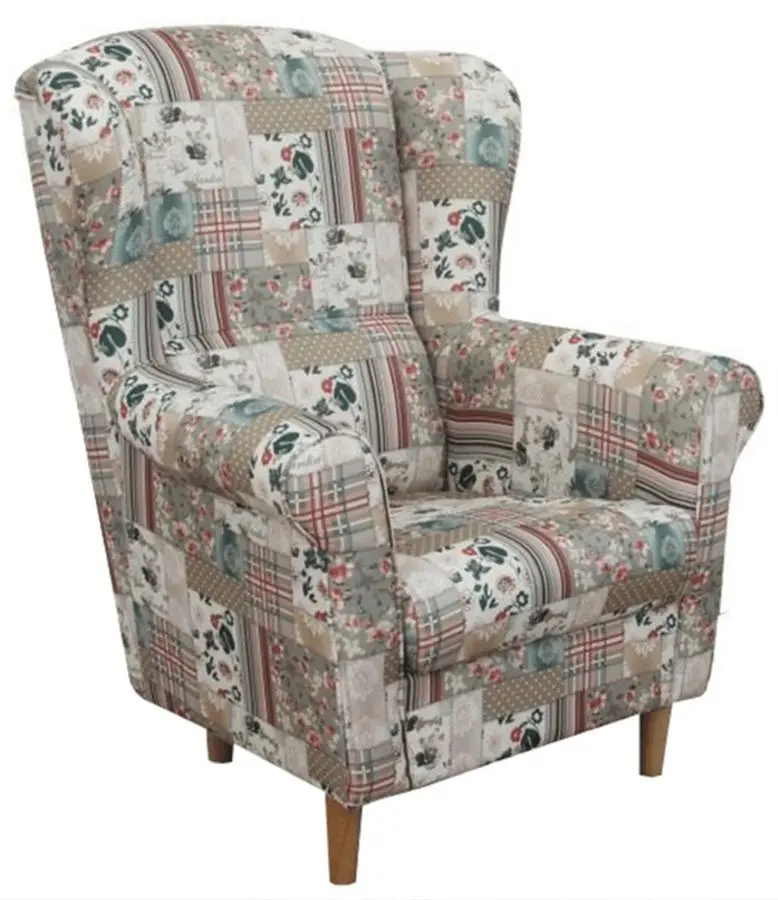 Fotoliu Mobhaus Charlot Viorica 1 (Multicolor)