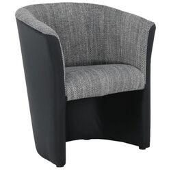 Fotoliu Mobhaus Cuba (Black/Gray)