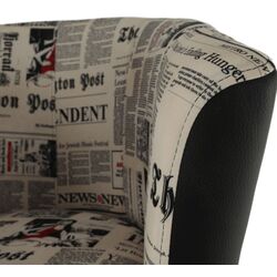 Fotoliu Mobhaus Cuba Leather/Microfiber (Black) Thumb