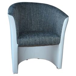 Fotoliu Mobhaus Cuba Leather/Senil (Gray)