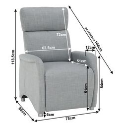 Fotoliu Mobhaus Forest (Gray) Thumb