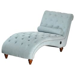 Sezlong moale Mobhaus Gregor (Dark Gray/Dark Walnut) Thumb