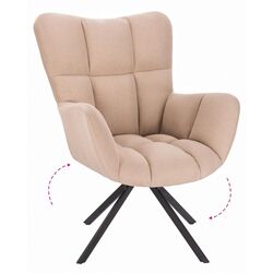 Fotoliu Mobhaus Komodo (Beige) Thumb