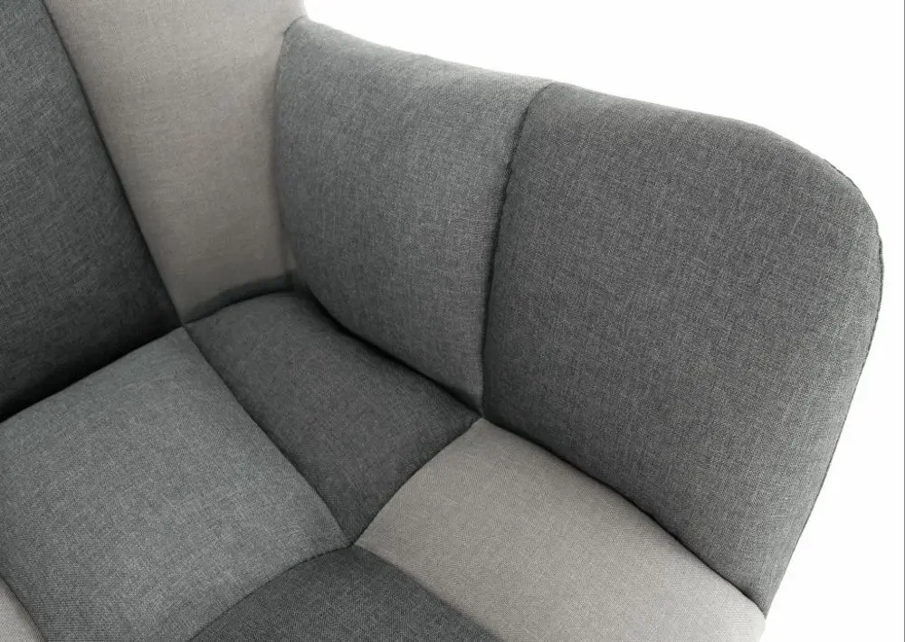 Кресло Mobhaus Komodo (Patchwork Gray) - 5