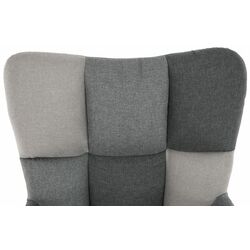 Кресло Mobhaus Komodo (Patchwork Gray) Thumb