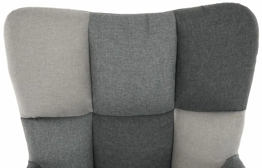 Кресло Mobhaus Komodo (Patchwork Gray) - 6