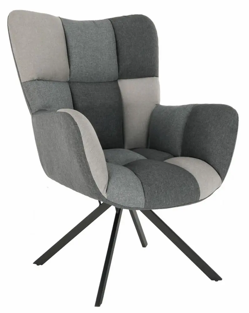 Кресло Mobhaus Komodo (Patchwork Gray)